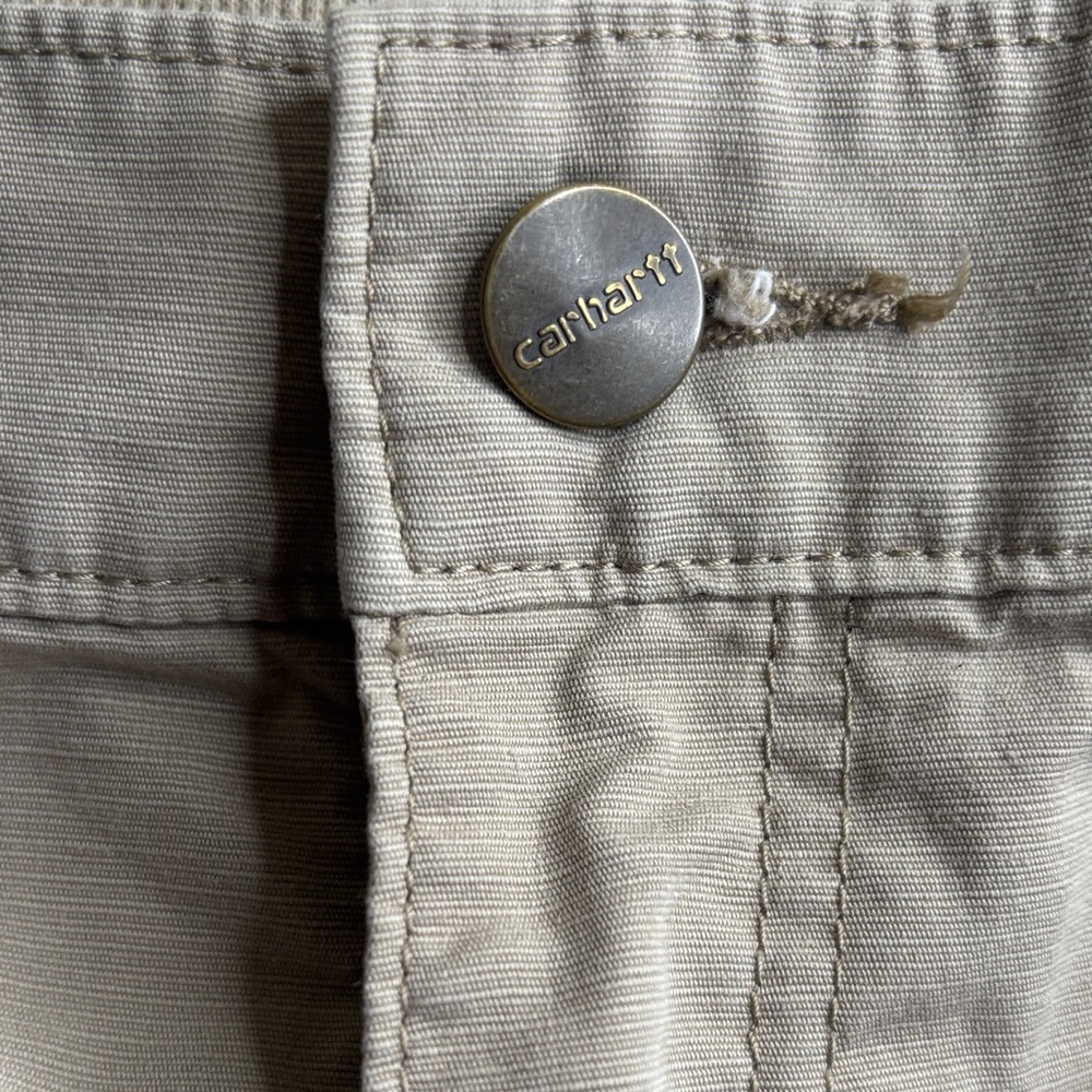 Carhartt Women's Tan Cargo Shorts - Picture 4 of 8